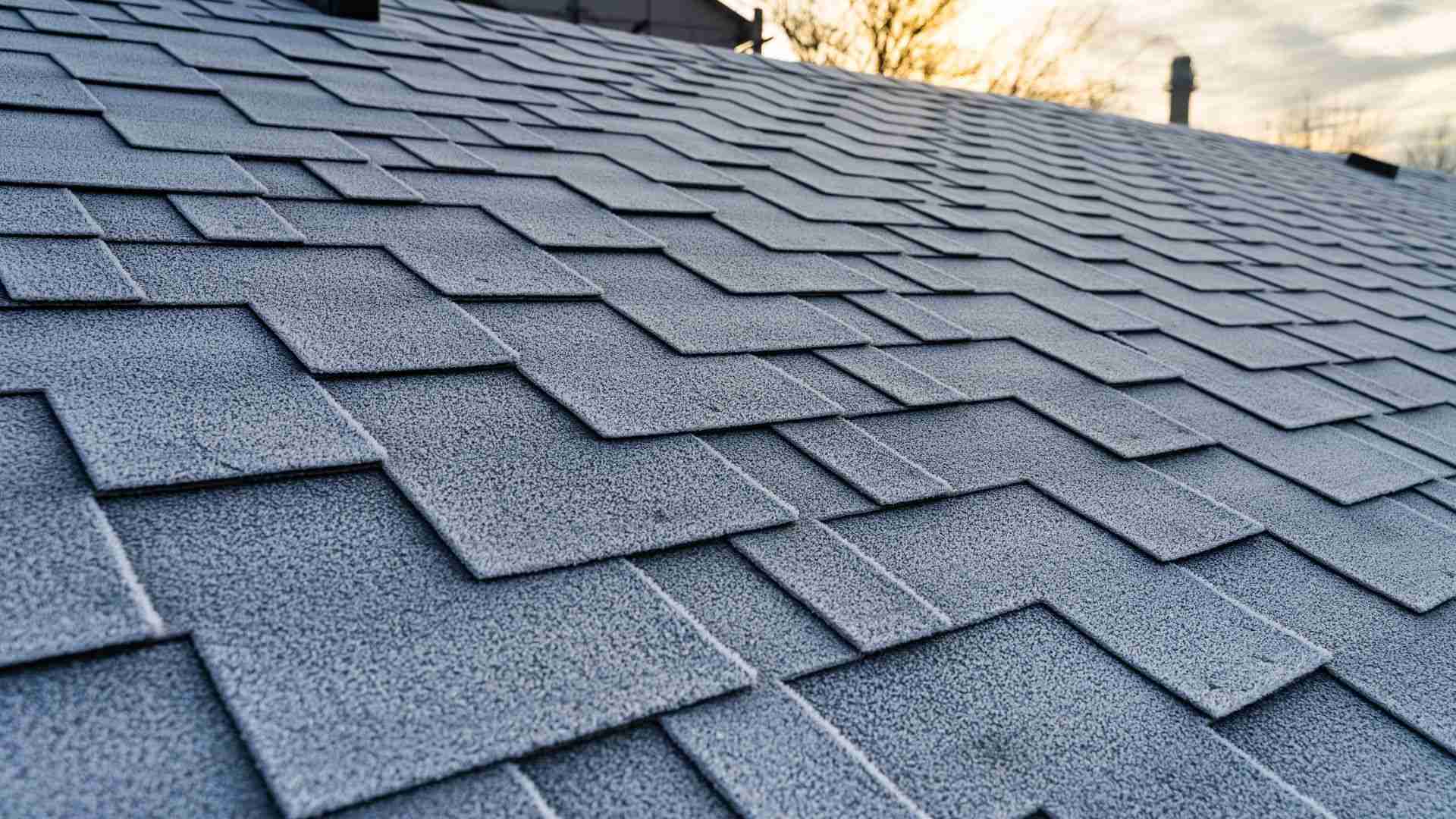 Asphalt Roofing Shingles on a newly replaced roof in Texas