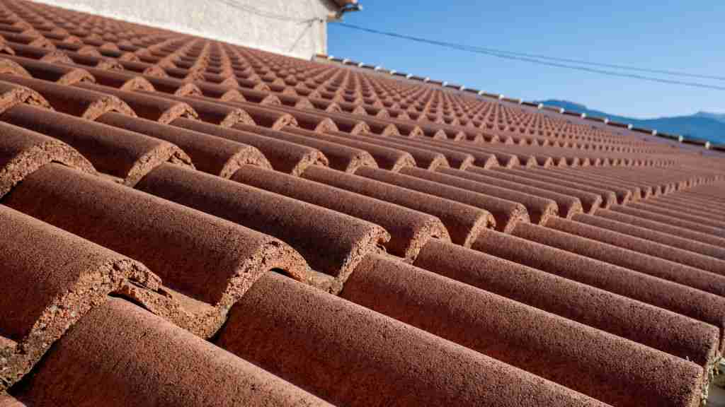 Clay Tile Roof on a Home in Central Texas