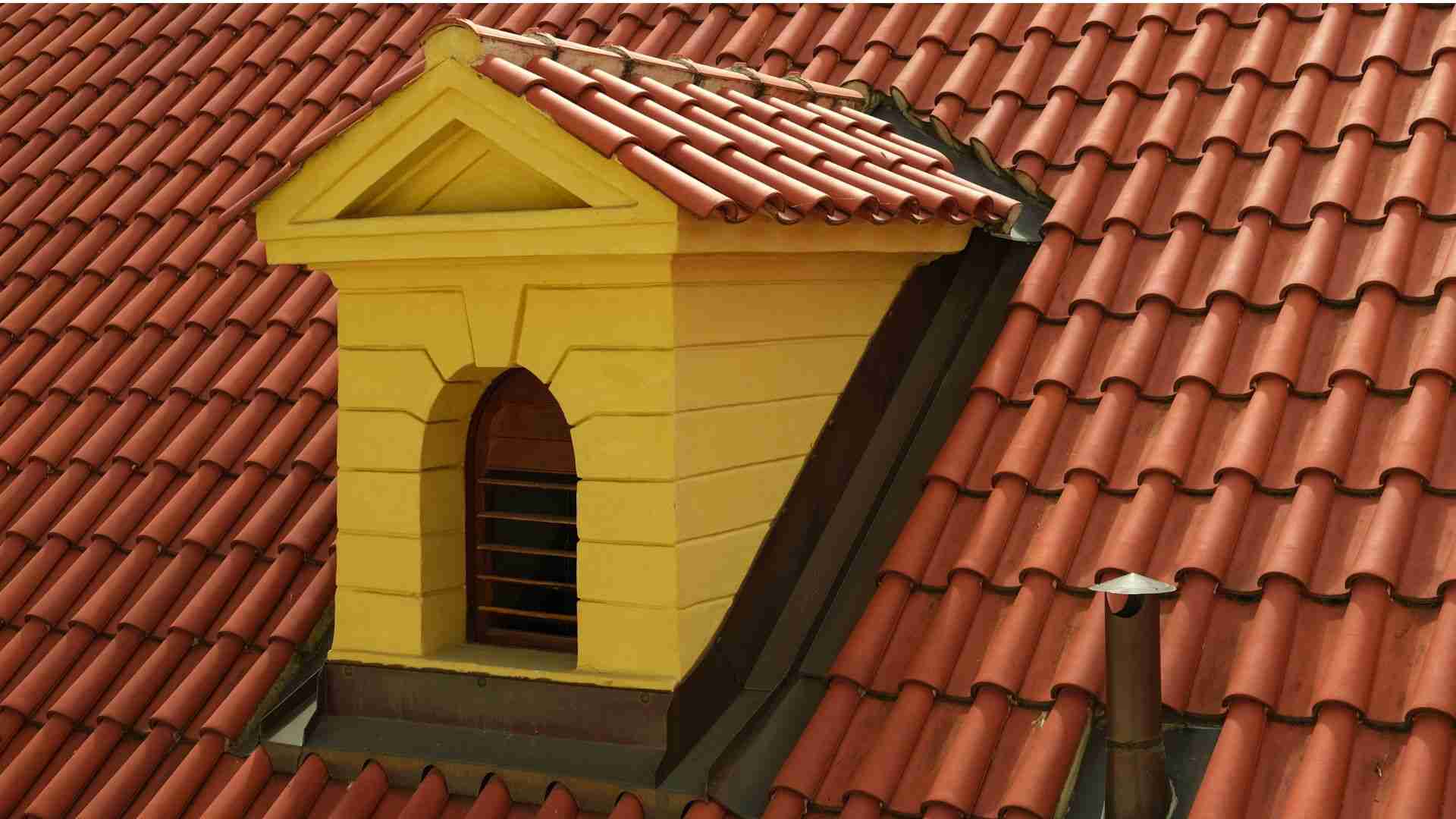 Clay Tile Roof on a Texas Home