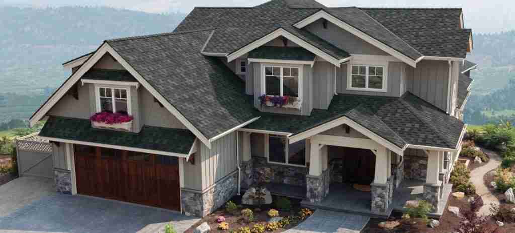 IKO Armourshake Shingles in Shadow Black