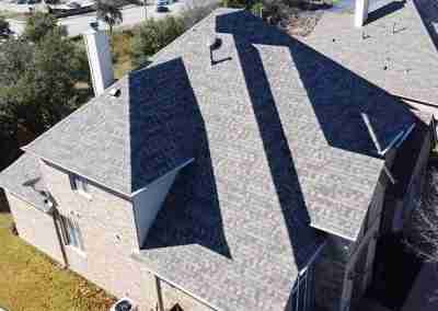Impact Resistant new roof with IKO Dynasty shingles in Round Rock Texas 17