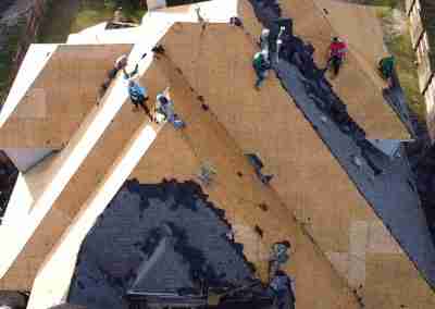 Impact Resistant new roof with IKO Dynasty shingles in Round Rock Texas 3