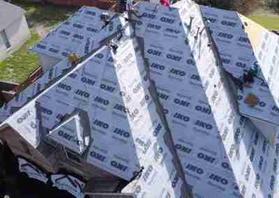 Impact Resistant new roof with IKO Dynasty shingles in Round Rock Texas 6