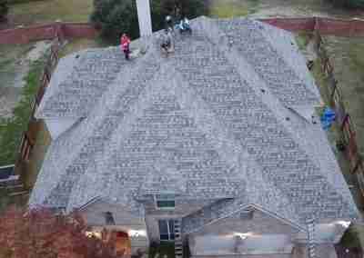 Impact Resistant new roof with IKO Dynasty shingles in Round Rock Texas 9