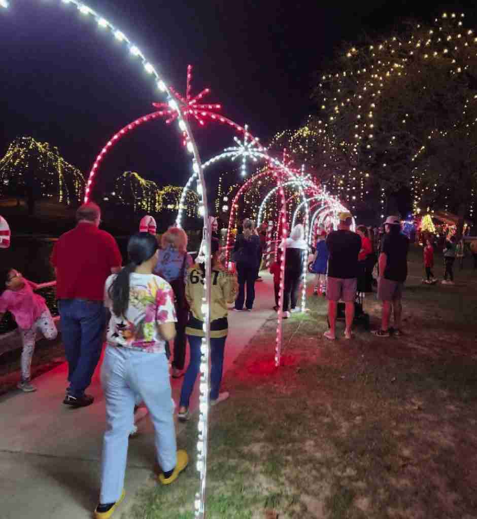 Annual Christmas On The Creek Festival at Holiday Time in Lampasas Texas