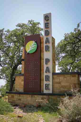 City of Cedar Park Sign