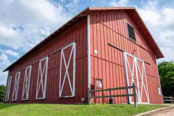 Mount Bonnell Austin Texas Green Red Barn Rental Venue in Pflugerville Texas