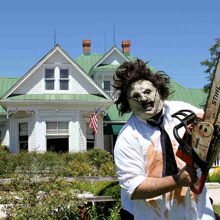 Hoopers Restaurant Texas Chainsaw Massacre House in Kingsland Texas
