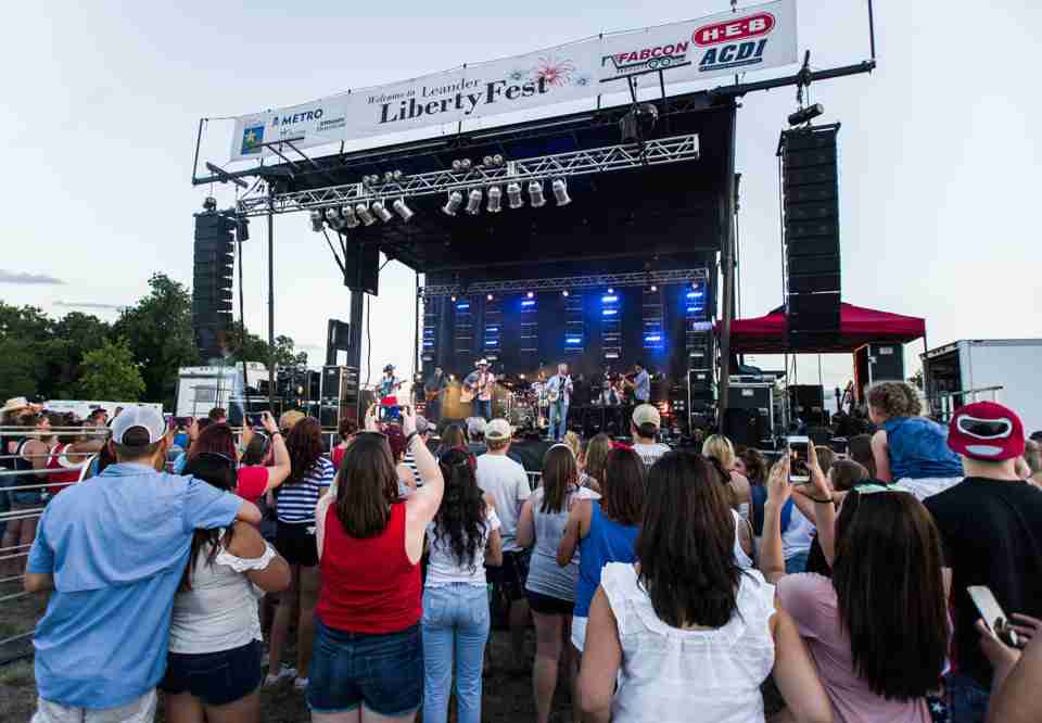 Leander Liberty Fest Music Event in Leander Texas