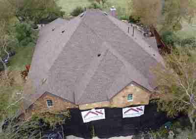 Roof replacement with GAF Armor Shield II Impact Resistant shingles in Round Rock Texas 14