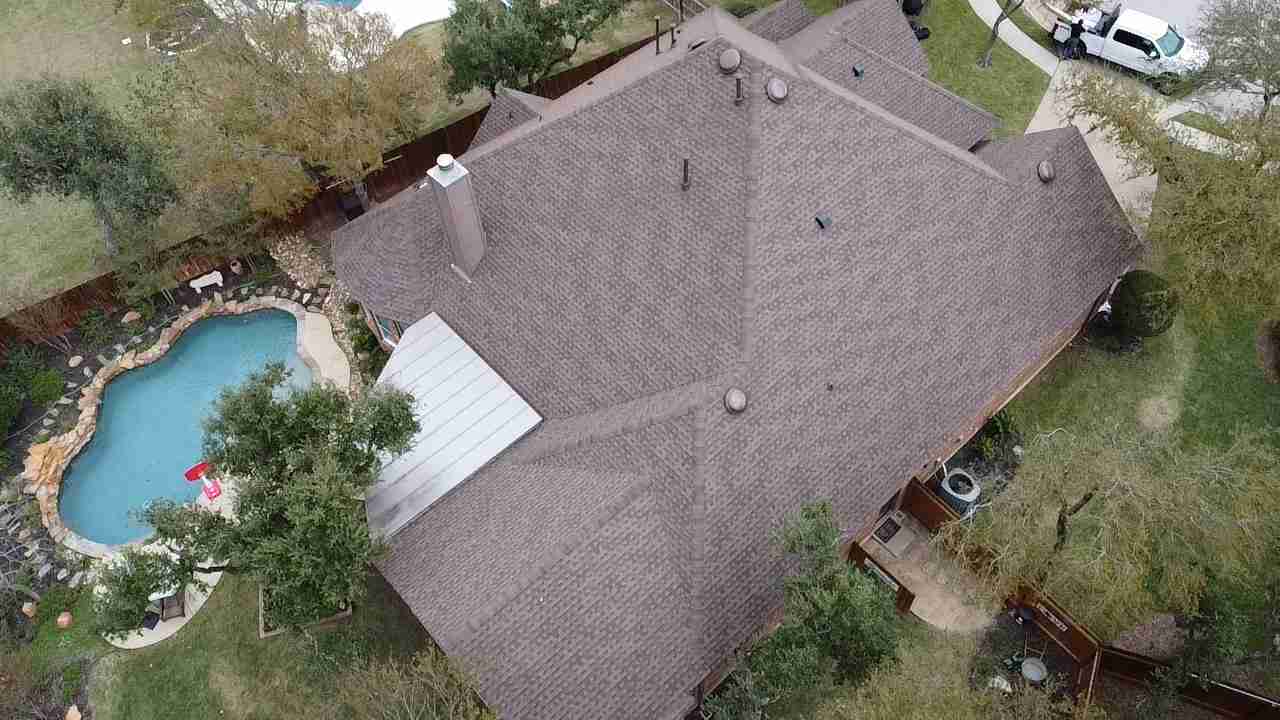 Roof replacement with GAF Armor Shield II Impact Resistant shingles in Round Rock Texas 18