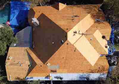 Roof replacement with GAF Armor Shield II Impact Resistant shingles in Round Rock Texas 4