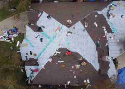 Roof replacement with GAF Armor Shield II Impact Resistant shingles in Round Rock Texas 9