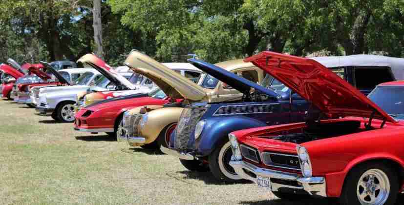 The Sulphur Creek Car Cruise Show in Lampasas Texas