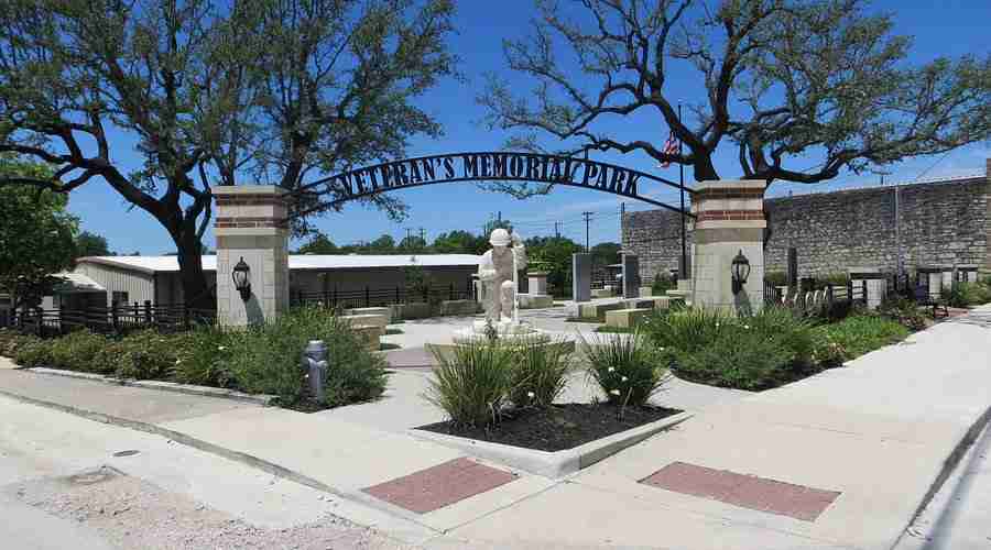 Mount Bonnell Austin Texas Veterans Memorial Park in Liberty Hill Texas