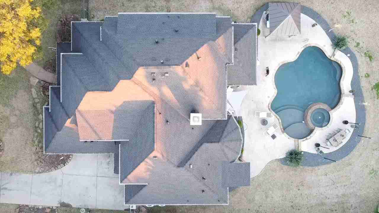 A roof repair and replace project we completed in Missouri City Texas using Charcoal Black GAF Timberline HDZ shingles.